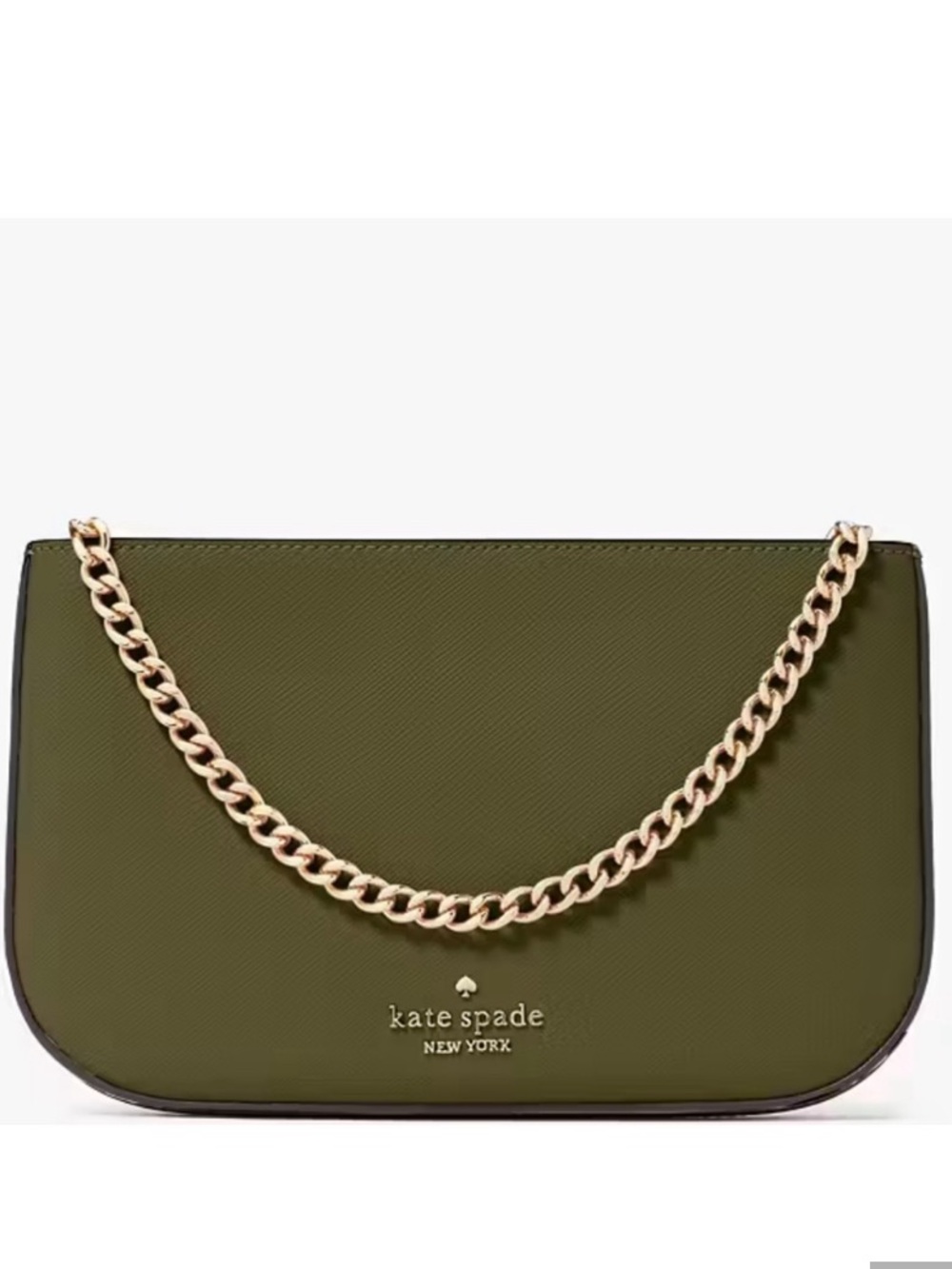Kate Spade Madison Pochette in “Seaweed” Sage Green